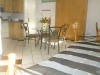 Kitchen and dining area