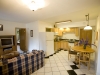 Suite living room and dining area